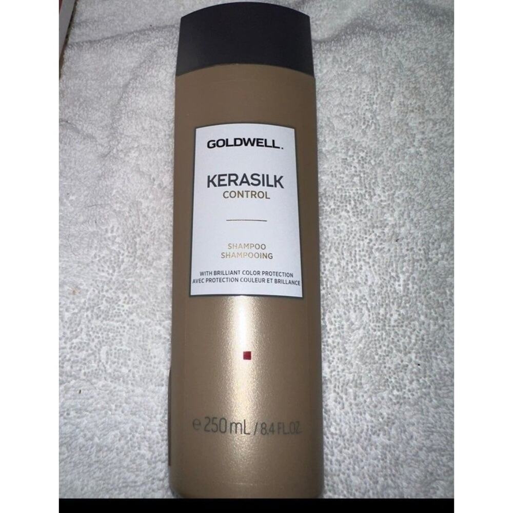 Goldwell Kerasilk Control Shampoo 250ml 8.4 fl oz Smoothing Frizz‎ Control New